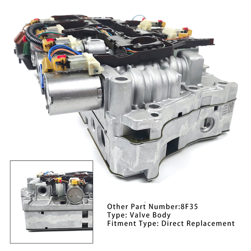 Corpo da válvula da transmissão automática FORD 8F35 de 8 velocidades