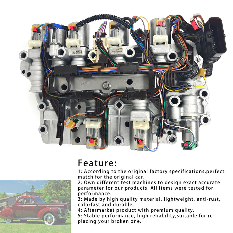Corpo da válvula da transmissão automática FORD 8F35 de 8 velocidades