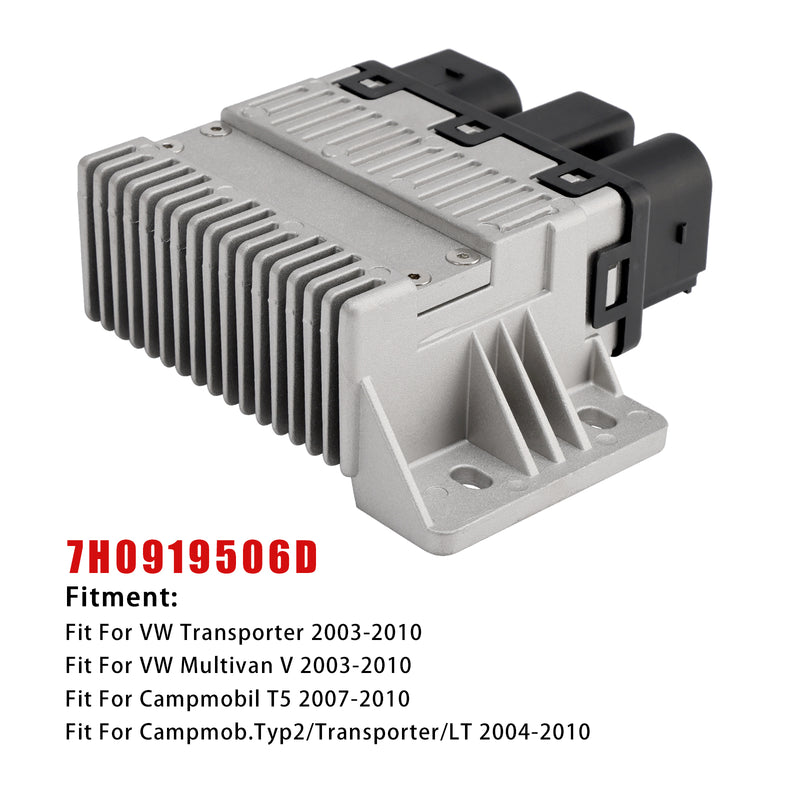 2003–2010 VW Multivan V Kühlerlüfter Steuergerät Modul 7H0919506D 7H0919506 7H0919506B