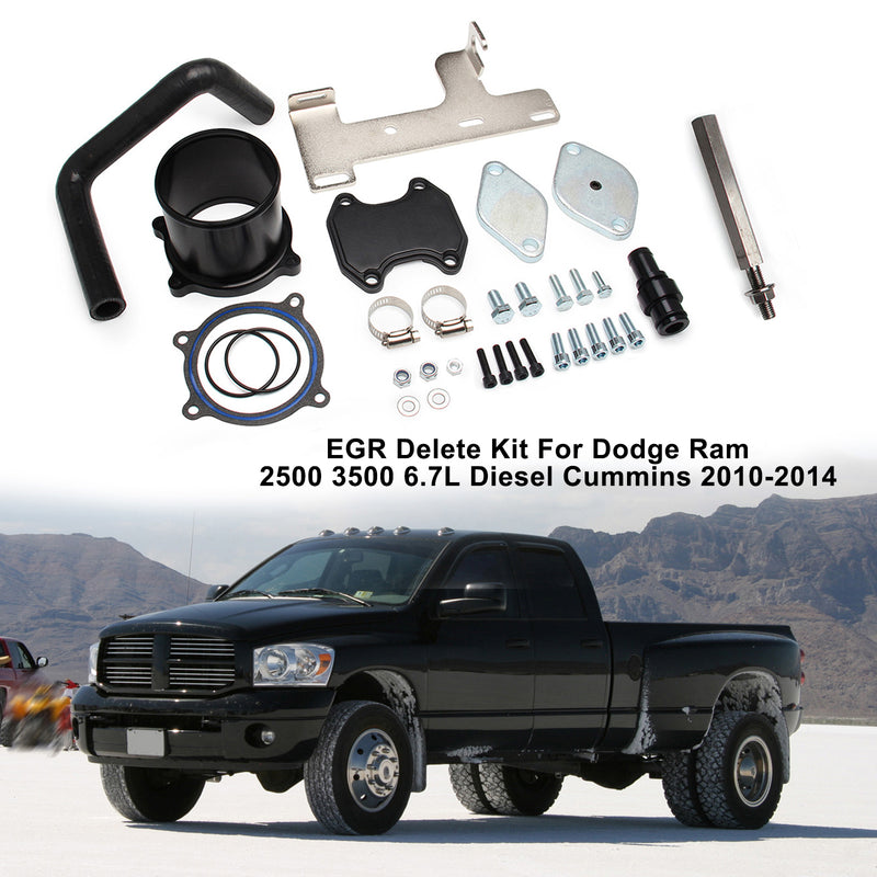 2010-2014 Dodge Ram 2500 3500 6,7L Diesel Cummins EGR Delete Kit Fedex Express