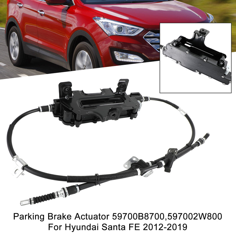 Conjunto de freio de estacionamento eletrônico 59700B8700, 597002W600 para Hyundai SantaFE 2012-2019