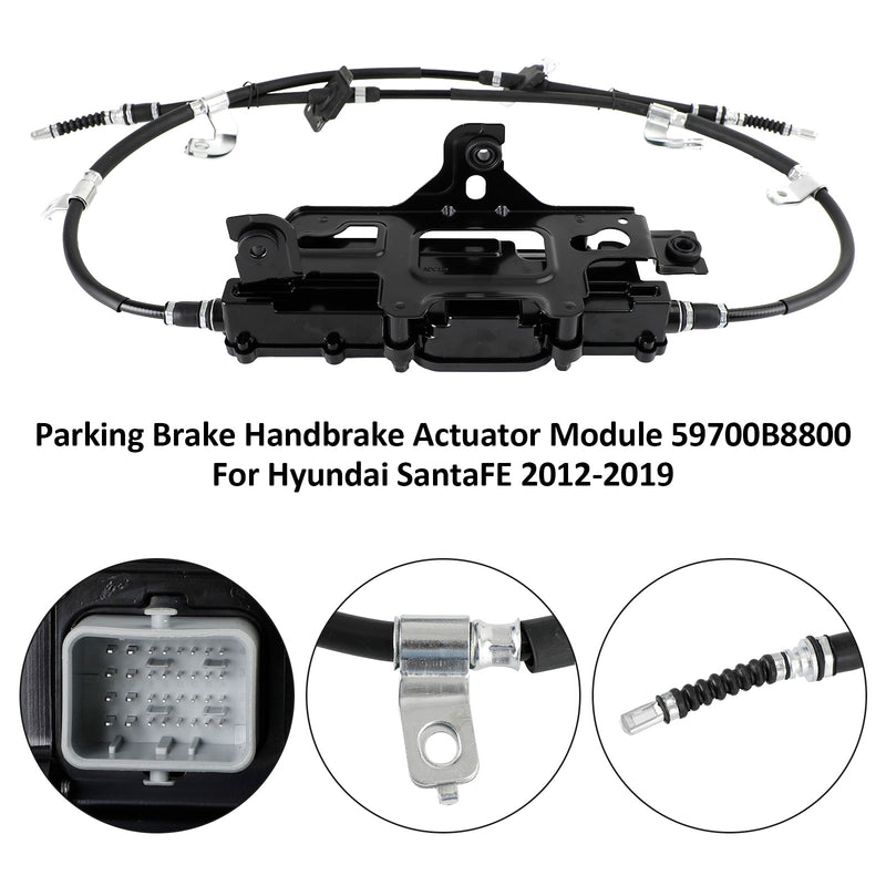 Parkeringsbroms handbroms ställdon kontrollmodul 59700B8800, 597002W800 för Hyundai SantaFE 2012-2019