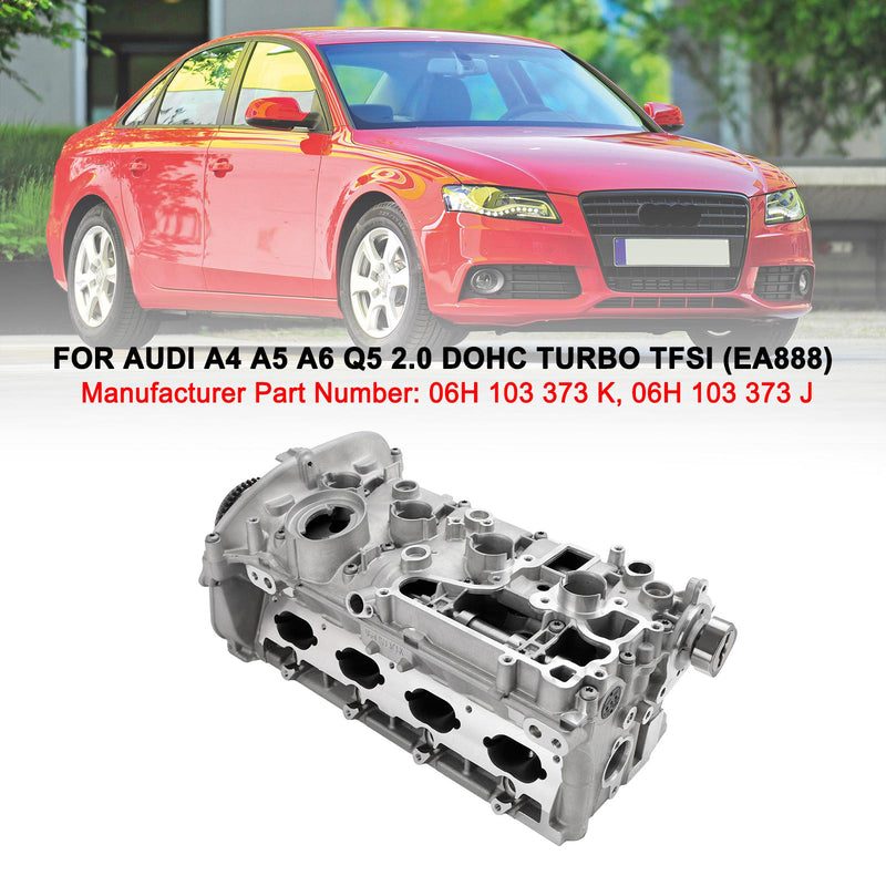 06H103373J Cylinderhovedsamling krumtapaksel til AUDI A4 A5 A6 Q5 2.0 DOHC TFSI (EA888)