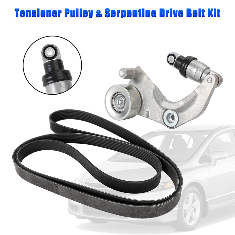 2006-2011 Honda Civic 1.8L Kit de polea tensora y correa de transmisión serpentina