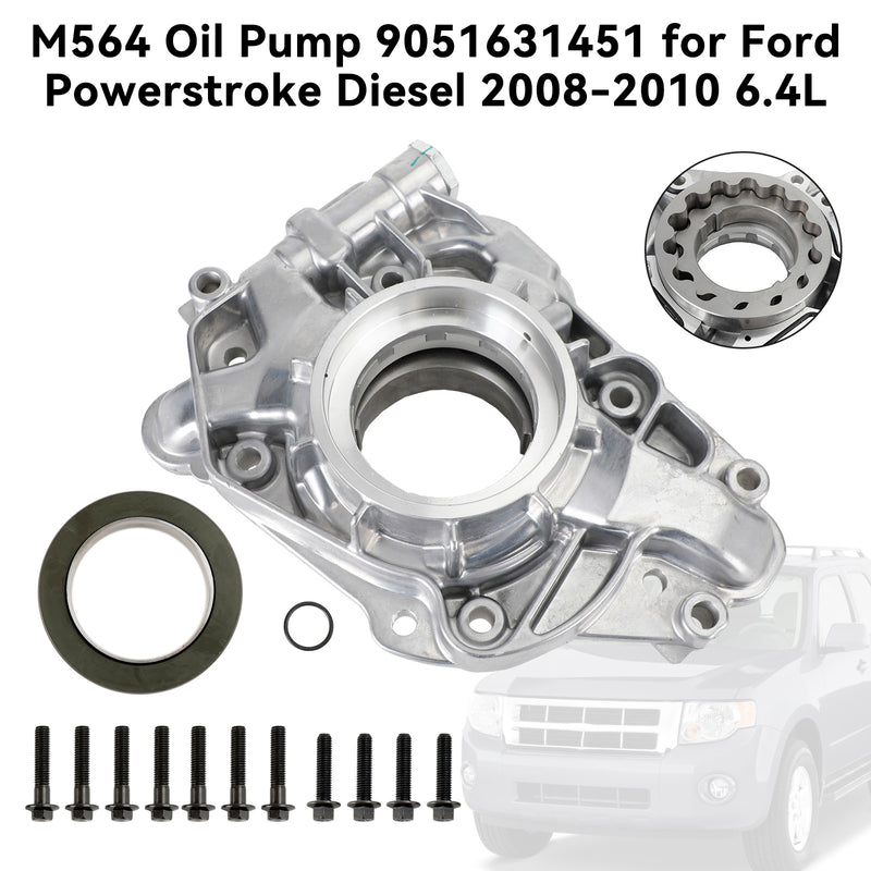 2008-2010 Ford Powerstroke Diesel 6.4L M564 Bomba de óleo 9051631451