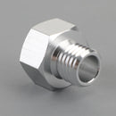 M12 x 1,5 mm až 1/8 Npt Gm Ls Adaptér snímače tlaku motorového oleje hliník