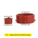 2PCS Motor Breeather Turbo Kit těsnění sání Vhodné pro motory Mercedes OM642 6420940080 Generic