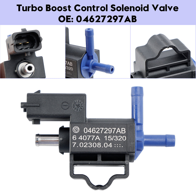 Válvula Solenoide de Control Turbo Boost para Fiat 500X 124 Spider 1.4L 04627297AB