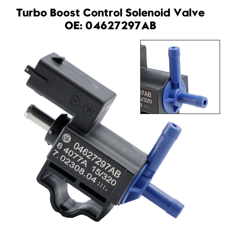 Válvula solenóide de controle de turbo boost para Fiat 500X 124 Spider 1.4L 04627297AB