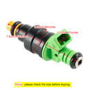0280150558 42lbs Green Top Racing Fuel Injector 440CC EV1 Turbo 42lb/hr 8 PCS Generic