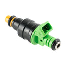 1PCS 0280150558 42lbs Green Top Racing Fuel Injector 440CC EV1 Turbo 42lb/h Generic