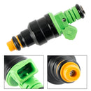 0280150558 42lbs Green Top Racing Fuel Injector 440CC EV1 Turbo 42lb/hr 8 PCS Generic