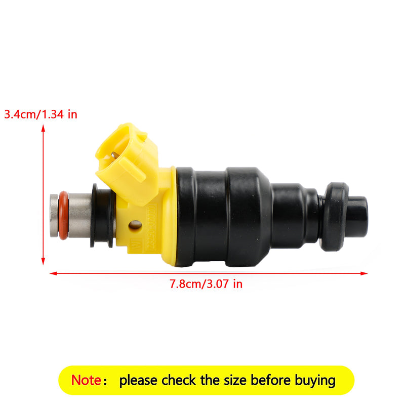 Zestaw 4 wtryskiwaczy 23250-02020 pasuje do Toyota Carina 92-97 AT190 Avensis 97-00 rodzajowy