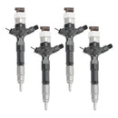 4PCS vstřikovací tryska 23670-30140 Vhodné pro Toyota Land Cruiser Hilux 2006+ 095000-6760
