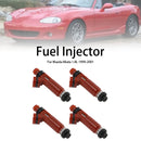 1999-2001 Mazda Miata 1,8L 4kpl polttoainetta injektoitiin vuosina 195500-3310 1955003310