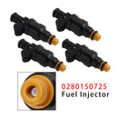 4 stk indsprøjtningsdyse til Opel Ascona Kadett Vauxhall Peugeot Volvo 0280150725
