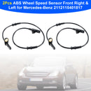 2 piezas ABS sensor de velocidad de rueda delantera derecha e izquierda para Mercedes-Benz 2112115401817