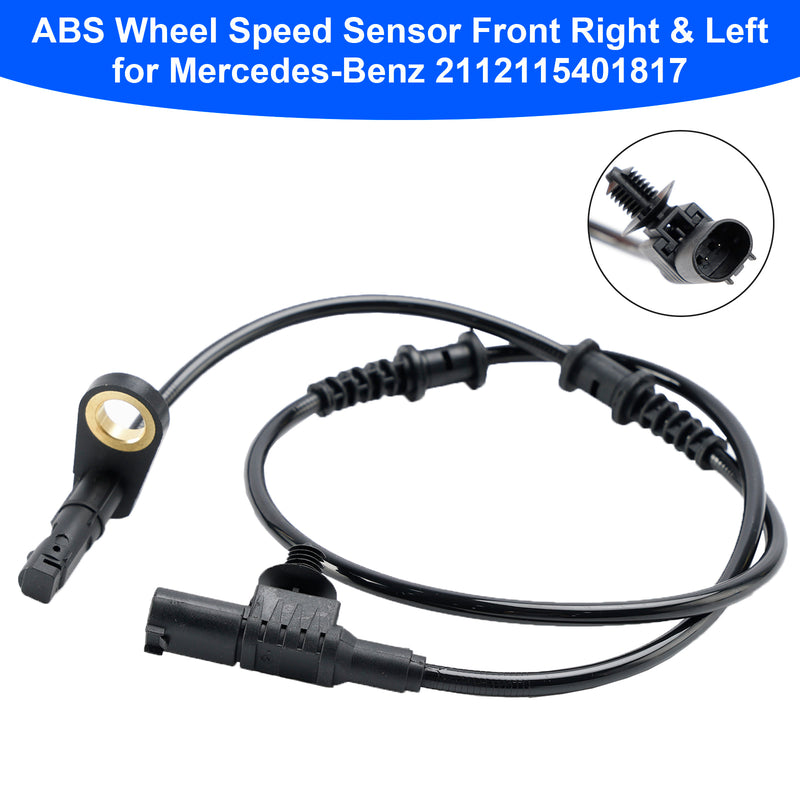 ABS-Raddrehzahlsensor vorne rechts und links für Mercedes-Benz 2112115401817