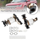 2013-2019 Ford Explorer 3.5L vorne links &amp; rechts Krümmer Katalysator Generic