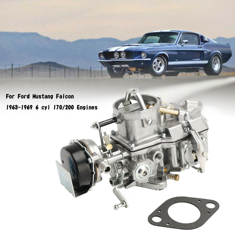 Vergaser Autolite 1100 für Ford Mustang Falcon 1963-1969 6 Zyl 170/200 Motoren