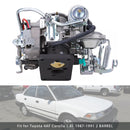 1987-1991 Toyota 4AF Corolla 1.6L 2 gaźnik lufowy 21100-16540