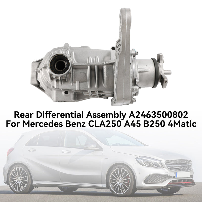A2463500802 Conjunto Diferencial Traseiro para Mercedes Benz CLA250 A45 B250 4Matic