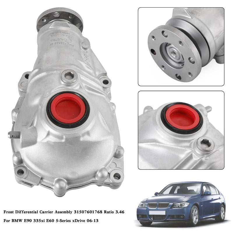 31507601768 31507583774 BMW E90 335xi E60 Zespoły wsporników przedniego mechanizmu różnicowego Przełożenie 3,46