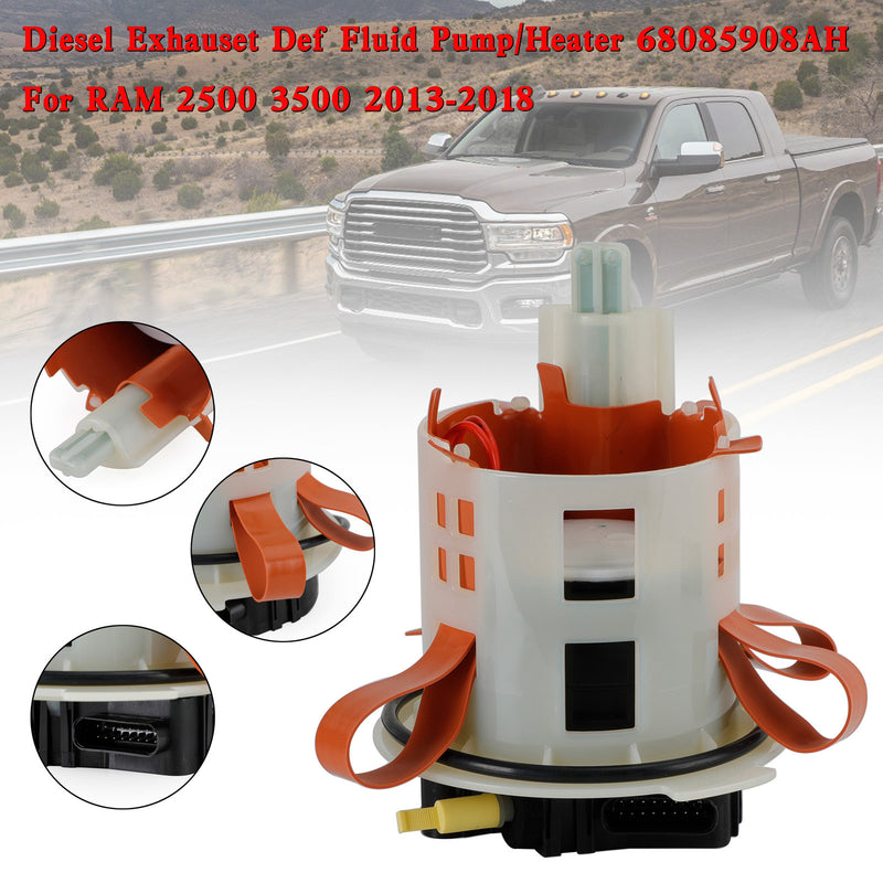 Diesel Roiskesuojapumppu/lämmitin 68085908AH RAM 2500 3500 2013-2018