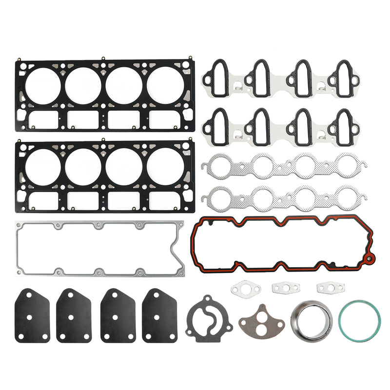 2005-2007 Buick Rainier 5.3L 5328CC 325CID V8 OHV 16 Ventil AFM Heber Ersatz Kit Kopfdichtungssatz Kopfschrauben Heber Führungen Fedex Express Generic