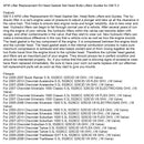 2007-2009 GMC Yukon XL 1500 5.3L 5328CC 325CID V8 OHV, (16 Ventile) AFM Heber Ersatz Kit Kopfdichtungssatz Kopfschrauben Heber Guides Fedex Express Generic