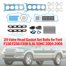 2005–2006 Ford F-250 F-350 Super Duty 5,4 l 24-Ventil-Kopfdichtungssatz, Schrauben HS26306PT ES72798
