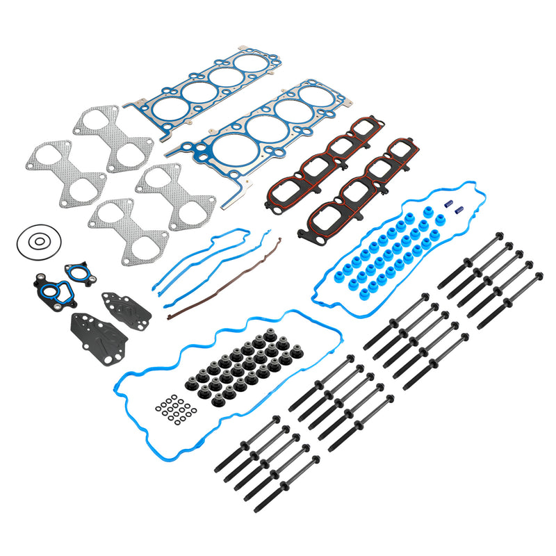 2005-2006 Ford Expedition Lincoln Navigator 5.4L 24 zestaw uszczelek głowicy zaworu śruby HS26306PT ES72798