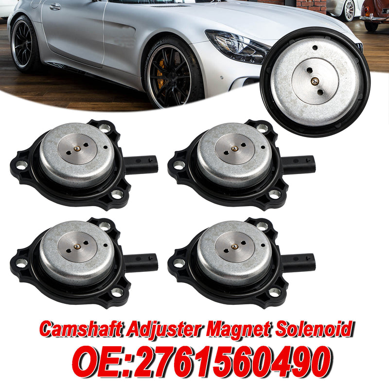 2016–2017 AMG GT S Benz C350e C63 GLE63AMG G550 GLC300 GLE350 400 Metris S550e 4PC Nockenwellenversteller Magnetmagnet 2761560490 2761560790