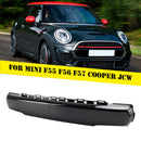 Vordere Nummernschildabdeckung glänzend schwarz für Mini F55 F56 F57 Cooper JCW 51117337791