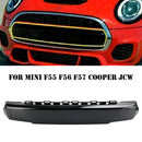 Vordere Nummernschildabdeckung glänzend schwarz für Mini F55 F56 F57 Cooper JCW 51117337791