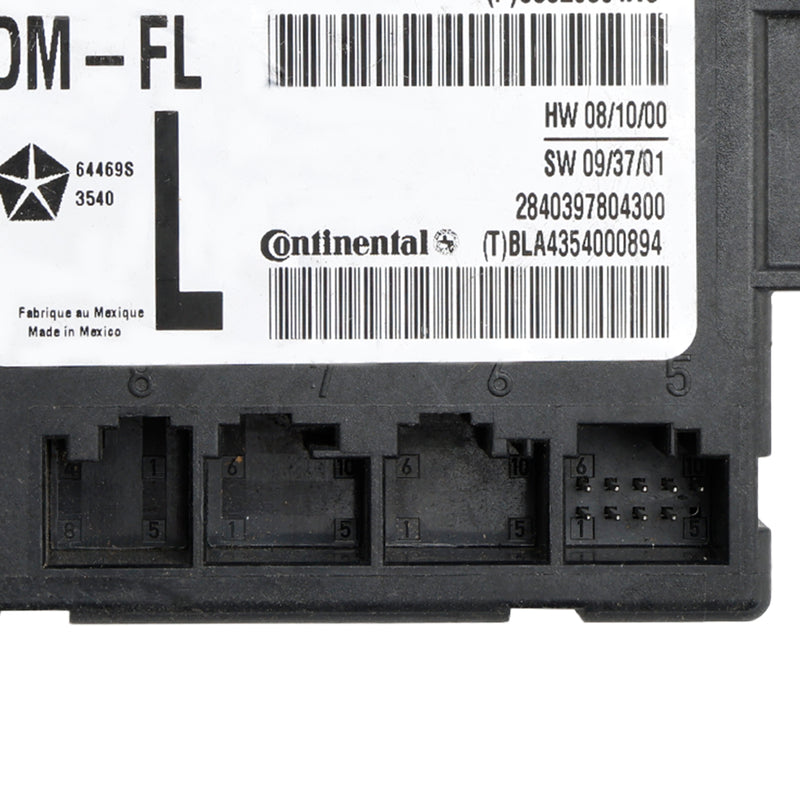 05026861AC Front Left Driver Door Module für Dodge Chrysler 2008-2016