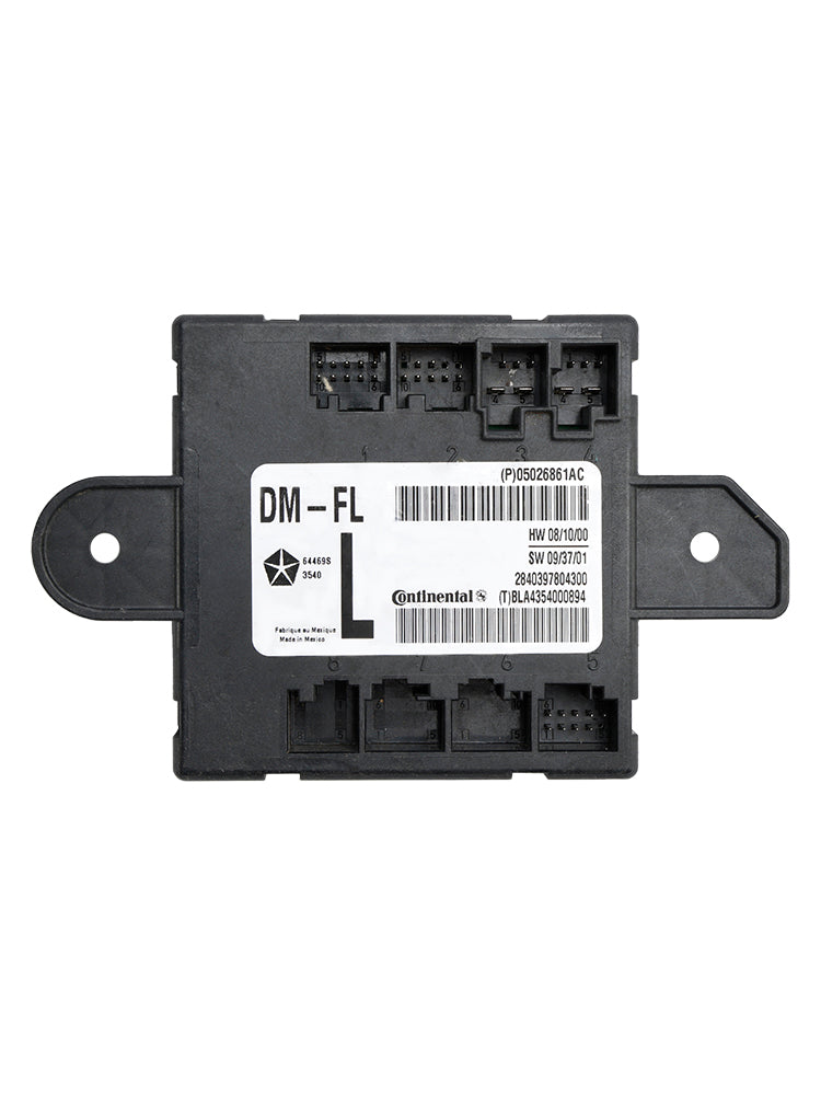 05026861AC Front Left Driver Door Module für Dodge Chrysler 2008-2016