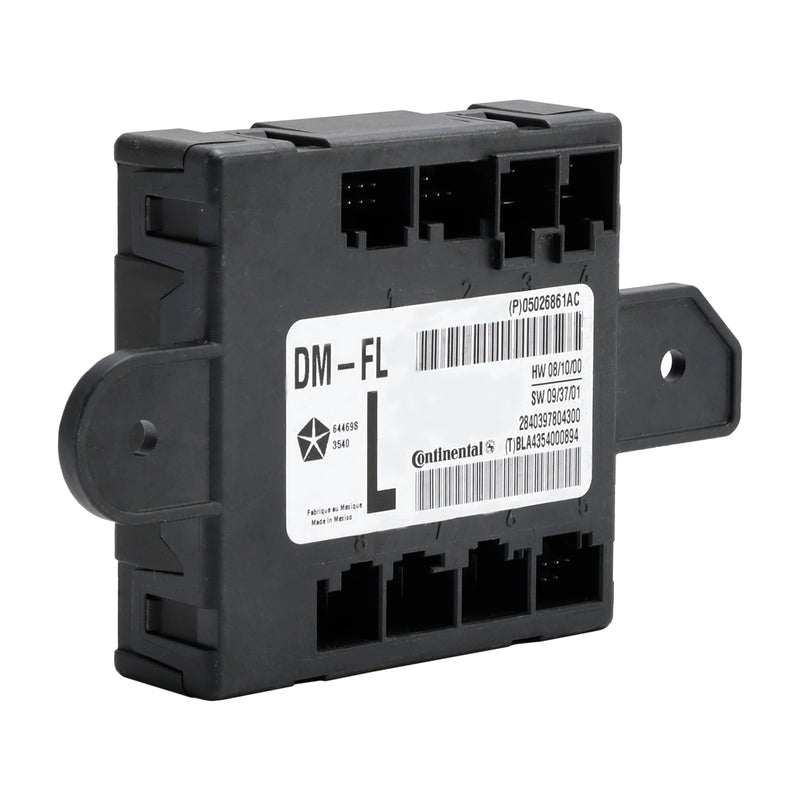05026861AC Front Left Driver Door Module für Dodge Chrysler 2008-2016