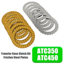 2010–2013 BMW 5 Serie F10/F11 Transfer Case Kupplung Kit Reibung Stahlplatten ATC350 ATC450