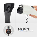 EV laddkabelhållare EV laddkabelkrok SAE J1772 krok + hållare