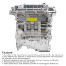 G4FD 1.6L Motor Komplettmontage 1591cc Benzin Long Block für Hyundai Kia Rio Soul 2012–2019