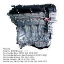 G4NH Motor Komplettmontage 2.0L für Hyundai Elantra und Kia 2017–2024