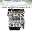 G4KE Long Block Motor Komplettmontage 2.4L für Hyundai Santa Fe, Sonata, Tucson 2007–2021