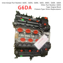 Brand New G6DA Engine Long Block G6DC G6DG G6BA G6DJ H6DC G6DE Für Hyundai 3.8
