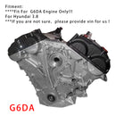 Brand New G6DA Engine Long Block G6DC G6DG G6BA G6DJ H6DC G6DE Für Hyundai 3.8