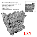 Brand New LSY Engine Block 2.0L Für Cadillac XT4 2019-2020 VIN 4 8th Digit Opt