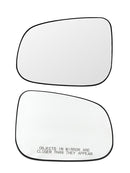 2 × Cristal de espejo lateral para Volvo S60 S80 V60 2011-18 30716923 30716924