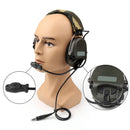 MSA SORDIN Noise Reduction Airsoft Comtac Military Combat Swat Taktisches Headset