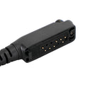 Akustisk rør PTT mikrofonhodesett passer til Sepura STP8000 STP8030 STP8035 STP8038