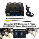 O mais recente eliminador QRM Eliminator X-Phase (1-30 MHz) bandas RF caixa de alumínio